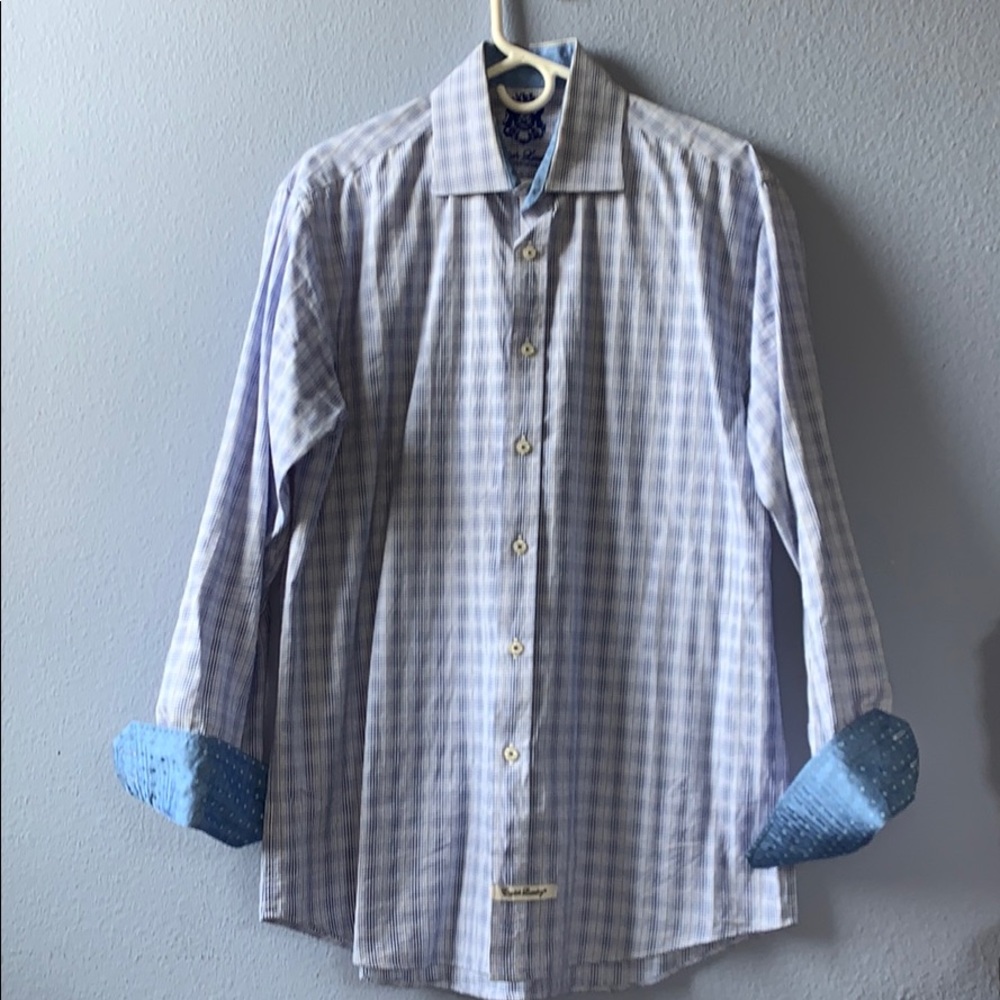 English Laundry Men’s Button Down Dress Shirt